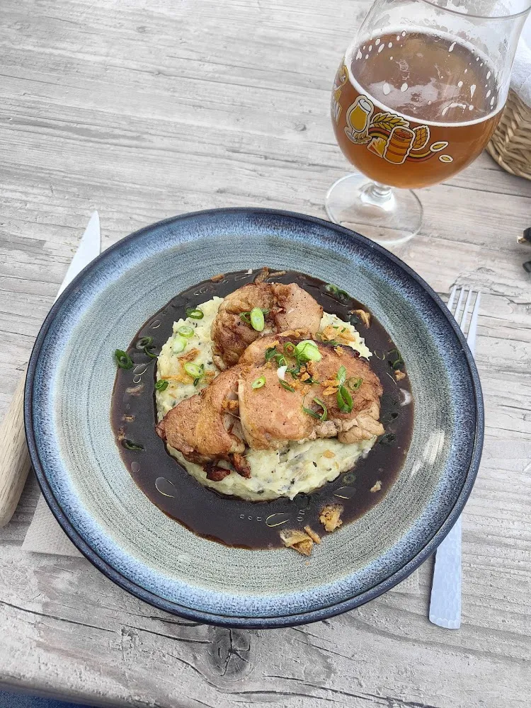 Coeur de Ris de Veau Jus de Veau Réduit & Écrasé de Pomme de Terre Truffée