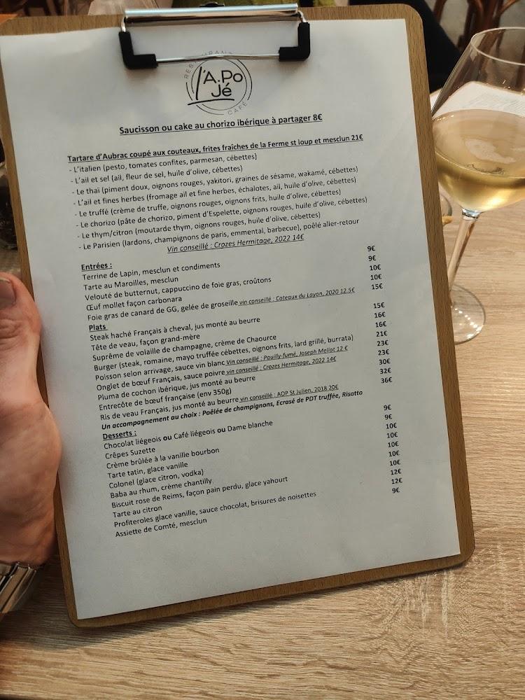 L'A.PoJé - Menu Image 1