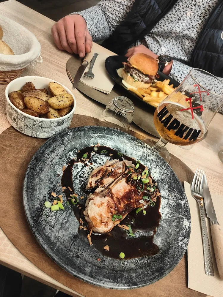 T-bone de Veau & Burger French